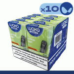 Waka somatch citron en boite, waka citron vert x10, waka pod citron, waka so match citron vert, recharge waka citron, somatch pod mini citron