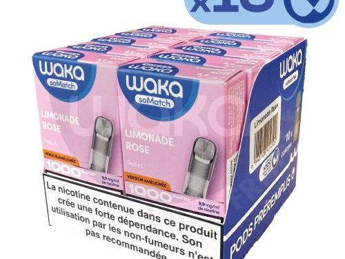waka somatch limonade rose pas cher, waka somatch pas cher, waka so match, waka vape, vape waka,, waka so match meilleur prix, waka somatch lot, waka so match en gros, waka grossiste