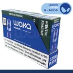 waka max go boite 5 pods menthe fraiche, waka pod x5 maxgo, waka pod boite menthe fraiche, maxgo waka pods x5, waka menthe fraiche boite 5 pods