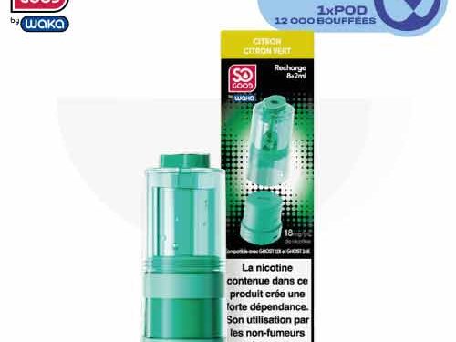 puff waka, waka, so good, puff so good, puff 2 en 1, puff 2en1, recharge waka, pod waka, recharge ghost, pod ghost, citron citron vert, pod citron citron vert ghost, recharge ghost, recharge citron citron vert ghost